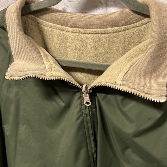 Wedge Golf And Beyond Reversible Jacket Size XL 1/4 Zip Front Windbreaker fleece - Picture 4 of 10